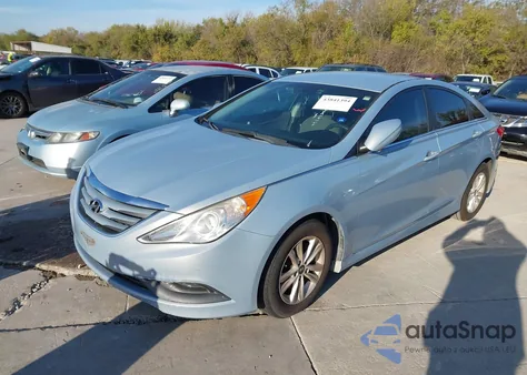 2014 Hyundai Sonata Gls из США, поврежденный, VIN 5NPEB4AC7EH853540
